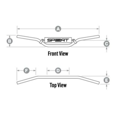 Guidon PROTAPER SPORT WASHOUGAL 22mm