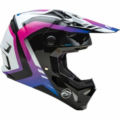 CASQUE FLY FORMULA CP KRYPTON BLANC NOIR VIOLET