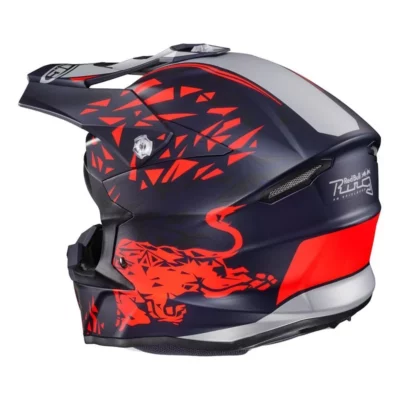 Casque cross HJC i50 Spielberg Red Bull RI rouge bleu