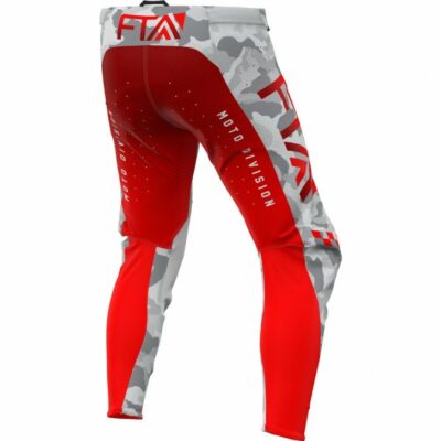 PANTALON FTA STYLZ BLANC ROUGE