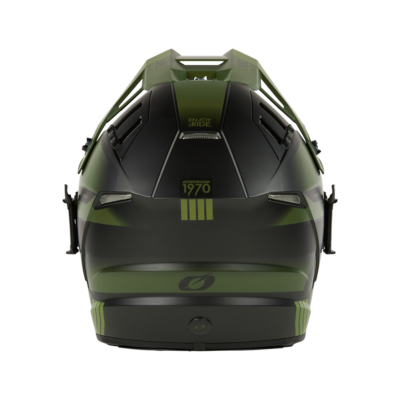 Casque O’Neal EX-SRS Hitchhiker Noir-Olive