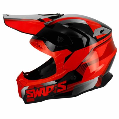 Casque Swaps S849 2 FASTER Rouge