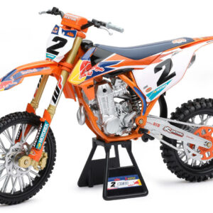 Moto KTM 450 SX-F Red Bull C. WEBB Echelle 1/6°