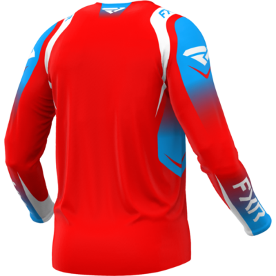 MAILLOT FXR CLUTCH PRO ROUGE BLANC 2025