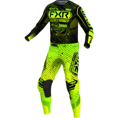 TENUE ENFANT FXR PODIUM JAUNE VERT 2025