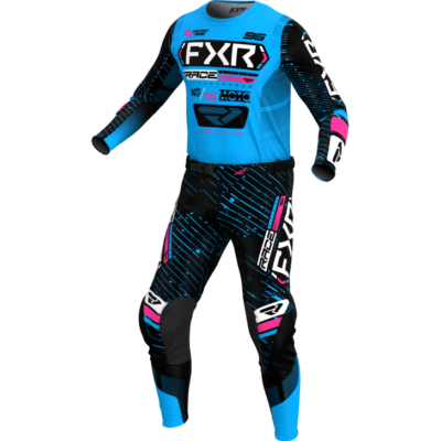 TENUE FXR PODIUM NOIR BLEU ROSE 2025