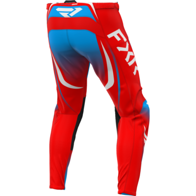 PANTALON FXR CLUTCH PRO ROUGE BLANC 2025