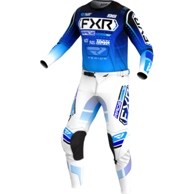 TENUE FXR PODIUM BLANC BLEU 2025