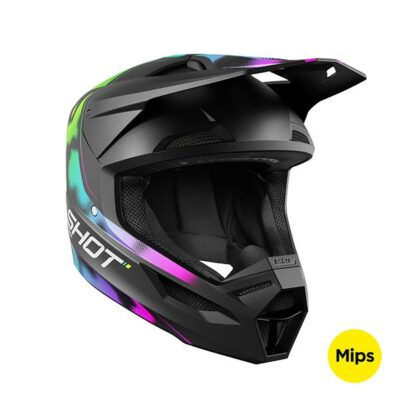 CASQUES SHOT RACE NITRO BLACK MATT