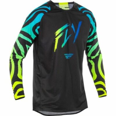 Maillot Cross FLY Racing EVO DST ZEN NOIR/BLEU/JAUNE