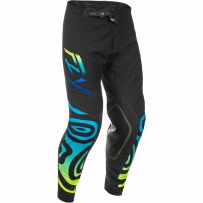 Pantalon Cross FLY Racing EVO DST ZEN NOIR/BLEU/JAUNE