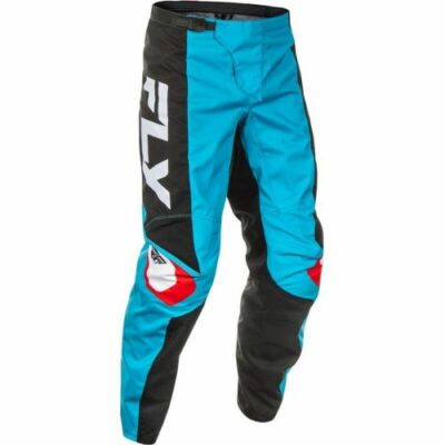 Pantalon Cross FLY Racing F-16 CYAN/NOIR/BLANC