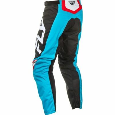 Pantalon Cross FLY Racing F-16 CYAN/NOIR/BLANC