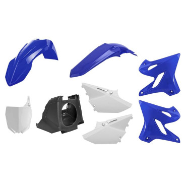 Kit plastiques POLISPORT restylé Yamaha YZ125/250 2002-2021