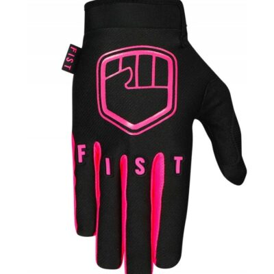 GANTS FIST STRAPPED JAUNE FLUO