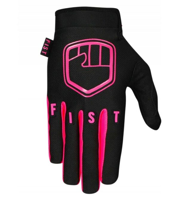 GANTS FIST STRAPPED JAUNE FLUO