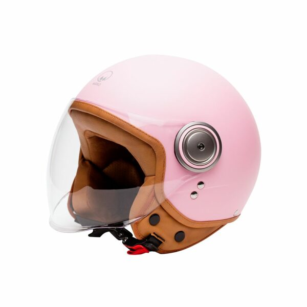 Découvrez le casque Jet moto Mârkö Helmets ELEMENTS Rose Mat, alliant style et sécurité. Disponible dès maintenant sur mtc60.fr pour les passionnés de moto.
