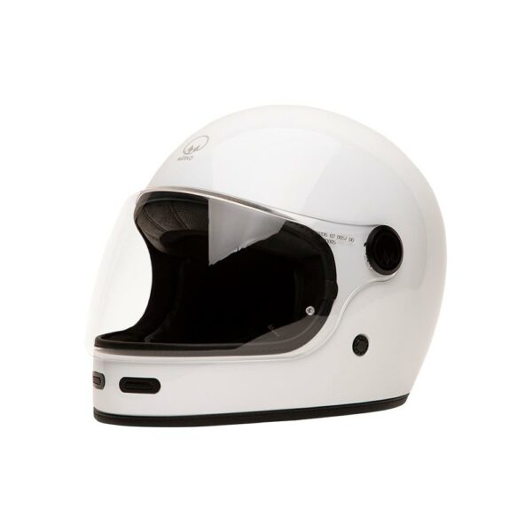 Découvrez le casque intégral Full Moon 2 BLANC de Mârkö Helmets sur mtc60.fr. Alliez sécurité et style pour vos aventures sur deux roues.