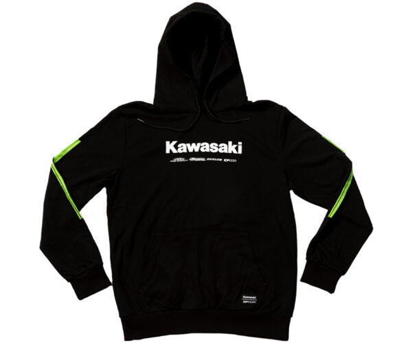 Explorez les sweats à capuche Kawasaki sur mtc60.fr. Profitez de vêtements de qualité qui reflètent votre passion pour la moto et le style moderne.