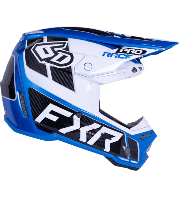 CASQUE FXR 6D ATR-3 COBALT BLUE – Image 3