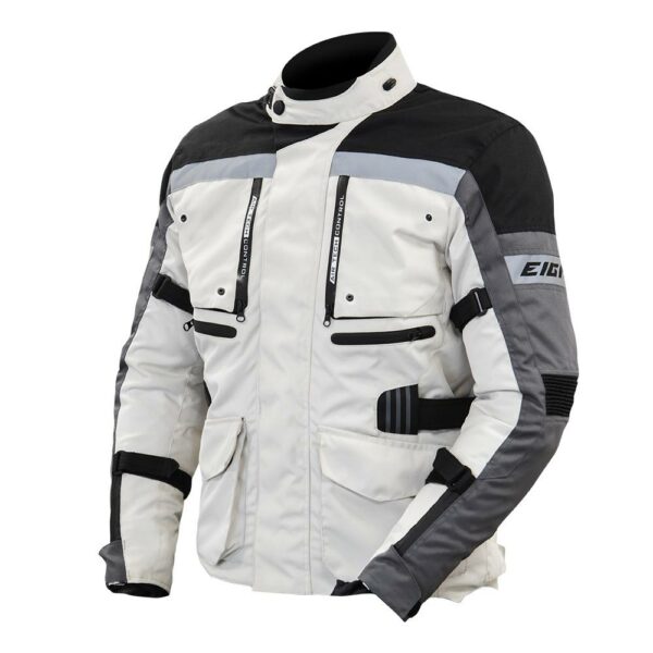 Découvrez la veste moto TREKK Sable Noir, alliant style et sécurité. Disponible dès maintenant sur MTC60.FR pour les passionnés de moto.