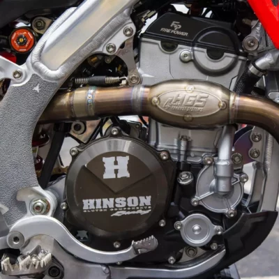 Ligne complète BLACK CARBON TITANIUM HGS HONDA CRF R 250 2022 – 2024