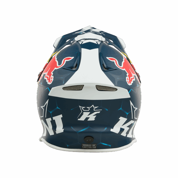 Casque MXC1 Kini Red Bull 1.0 bleu blanc – Image 3