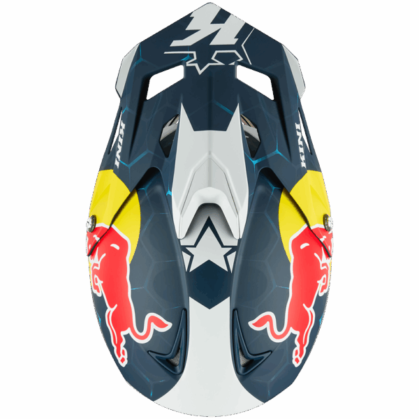 Casque MXC1 Kini Red Bull 1.0 bleu blanc – Image 4
