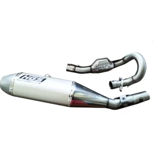 Découvrez la ligne complète en aluminium HGS pour Kawasaki KX F 450 (2019-2023) sur mtc60.fr. Performance et qualité au rendez-vous pour votre moto.