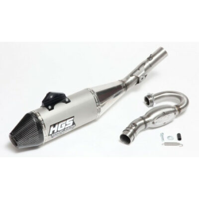 Découvrez la ligne complète inox et alu avec embout carbone HGS pour Suzuki 250 RM Z 2019-2024. Disponibilité sur mtc60.fr. Performance et style garantis.