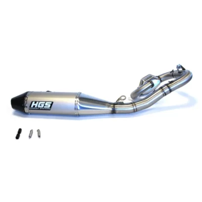 Découvrez la ligne complète inox alu spécial sable pour HGS YAMAHA 450 YZ F 2020-2022. Performance et style au rendez-vous sur mtc60.fr.