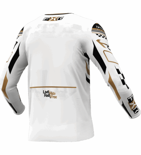 MAILLOT ENFANT FXR PODIUM GLADIATOR BLANC  2025 – Image 2