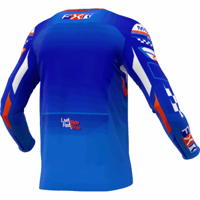 MAILLOT ENFANT FXR PODIUM GLADIATOR BLEU 2025