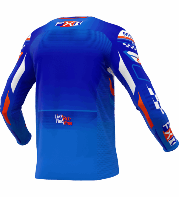 MAILLOT ENFANT FXR PODIUM GLADIATOR BLEU 2025 – Image 2