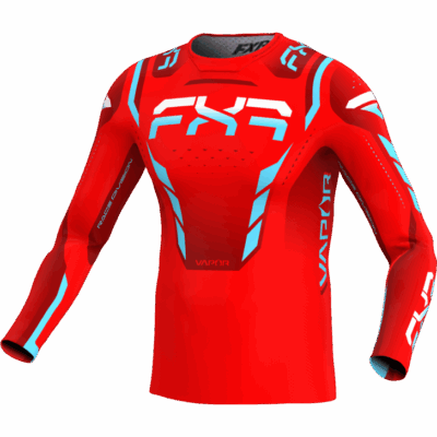Le maillot enfant Cross FXR Vapor Air Scorch 2025 est parfait pour les jeunes pilotes. Commandez-le dès aujourd'hui sur mtc60.fr et améliorez leur expérience.