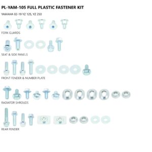 Découvrez notre kit complet de fixations plastiques pour motocross Yamaha YZ 125 et YZ 250 (02-21). Commandez dès maintenant sur mtc60.fr !