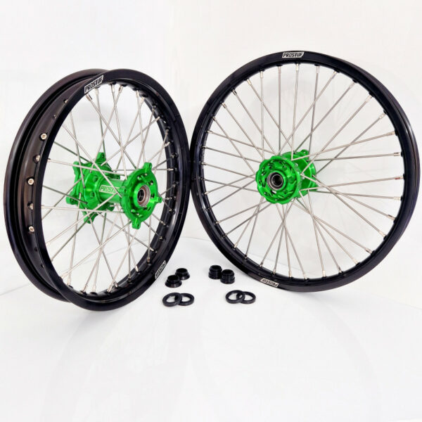Découvrez la paire de roues Prostuf MX Kawasaki sur mtc60.fr. Performance et qualité pour vos aventures tout-terrain. Commandez dès maintenant !