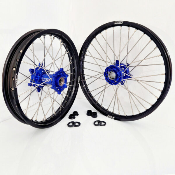 Découvrez la paire de roues Prostuf MX Yamaha sur mtc60.fr. Performance et qualité pour vos aventures tout-terrain. Commandez dès maintenant !