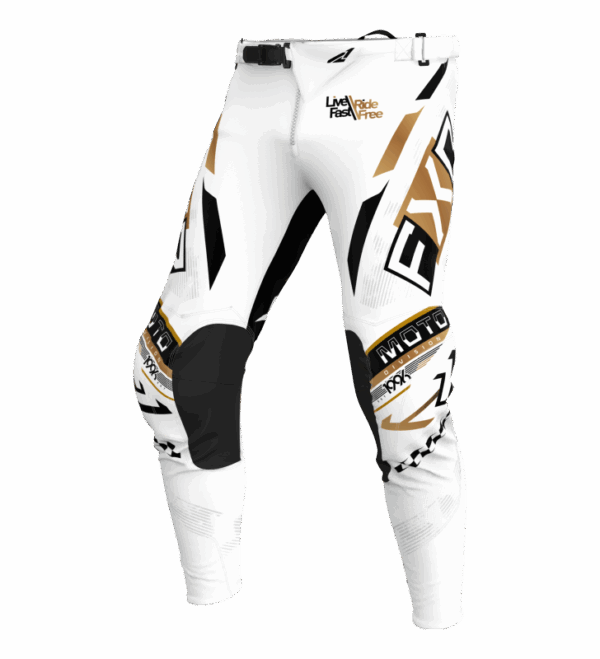 PANTALON ENFANT FXR  PODIUM GLADIATOR BLANC 2025