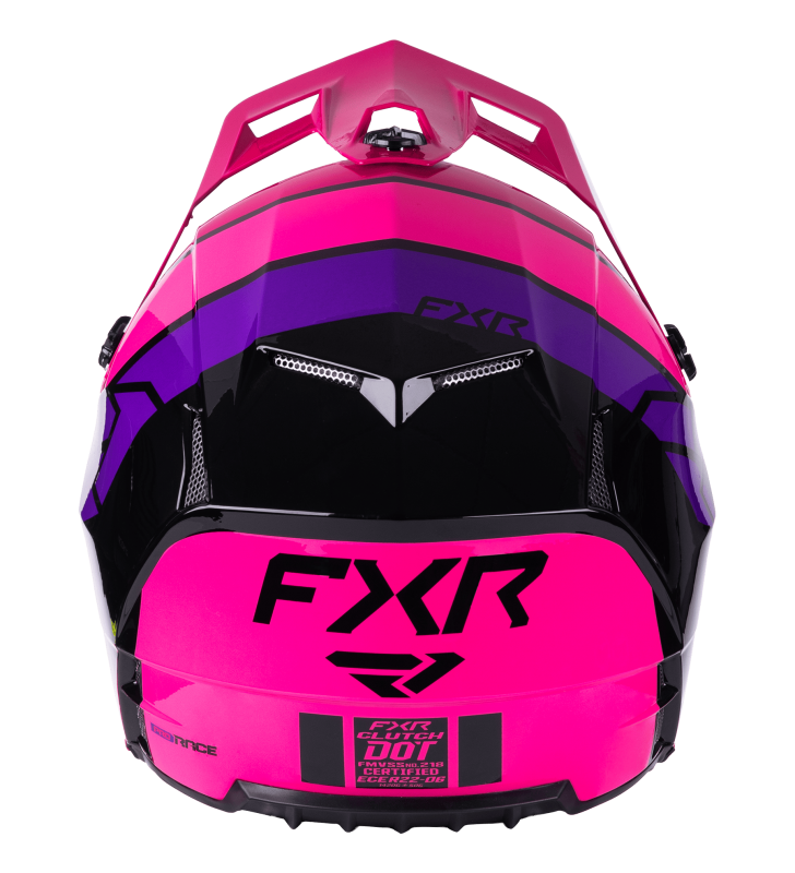 CASQUE CROSS FXR CLUTCH COMP NOIR ROSE 2026 – Image 4