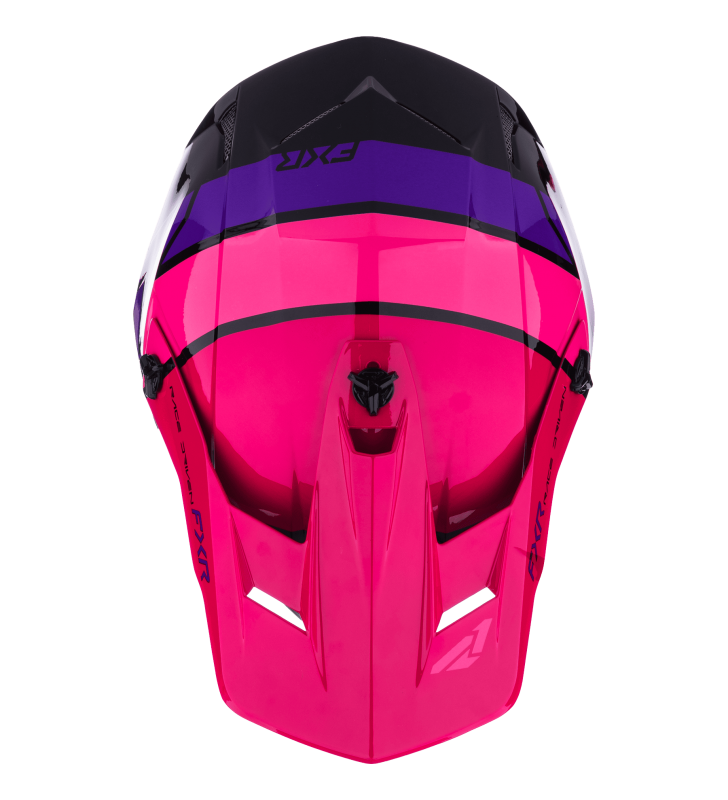 CASQUE CROSS FXR CLUTCH COMP NOIR ROSE 2026 – Image 5