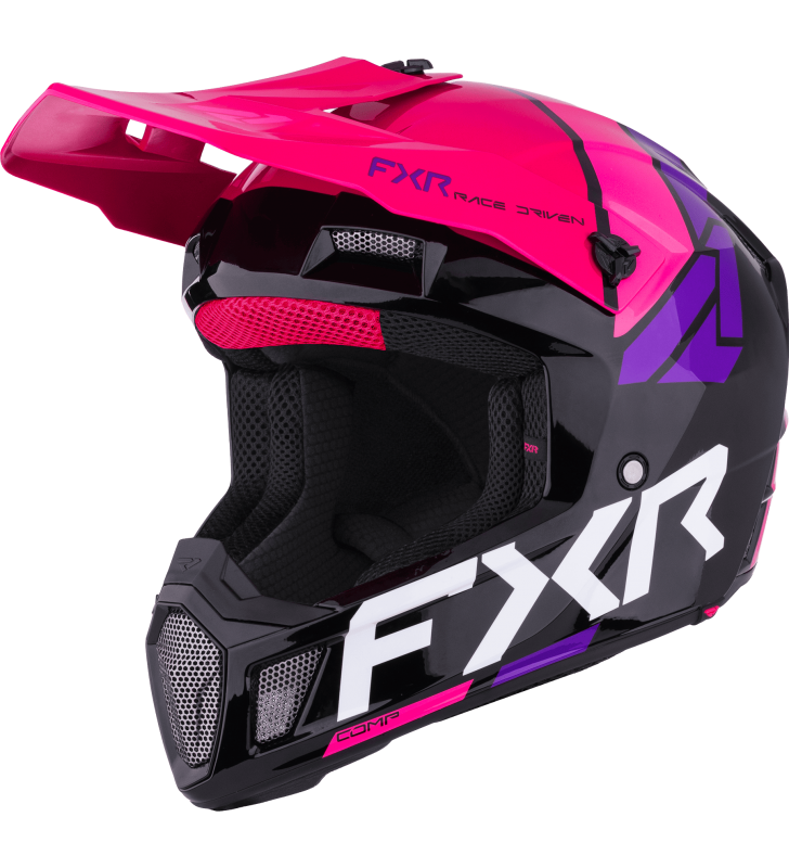 CASQUE CROSS FXR CLUTCH COMP NOIR ROSE 2026