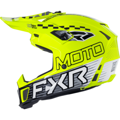 CASQUE CROSS FXR CLUTCH RACE JAUNE 2026