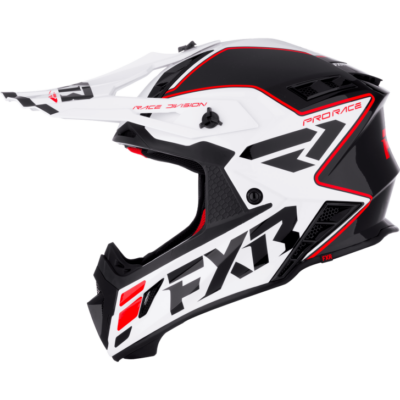 CASQUE CROSS FXR HELIUM NOIR ROUGE 2026